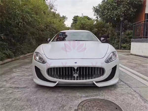 Kit carrosserie pare-chocs avant en fibre de verre style <span class=keywords><strong>MC</strong></span> pour <span class=keywords><strong>Maserati</strong></span> GT de 2008 à 2015 - Product Image 4