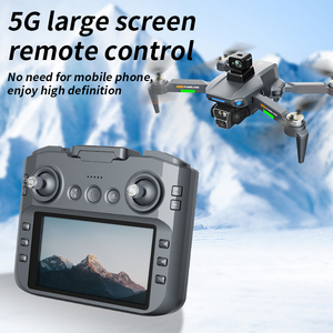 B8S pliable sans brosse Drone flux optique quatre côtés évitement d'obstacles double objectif WIFI caméra 2km Image Pan Tilt Cool éclairage - Product Image 6