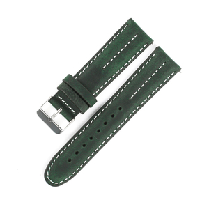 Bracelet de montre en cuir véritable Crazy Horse 20mm 22mm bracelets en cuir de veau bracelets de montre <span class=keywords><strong>vintage</strong></span> marron café vert bleu Bracelet pour <span class=keywords><strong>Panerai</strong></span> - Product Image 4