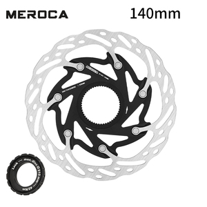 도로 자전거용 방열 기능이있는 MEROCA 초경량 140MM/160MM 센터 잠금 자전거 디스크 브레이크 로터 XR <span class=keywords><strong>MTB</strong></span> - Product Image 5