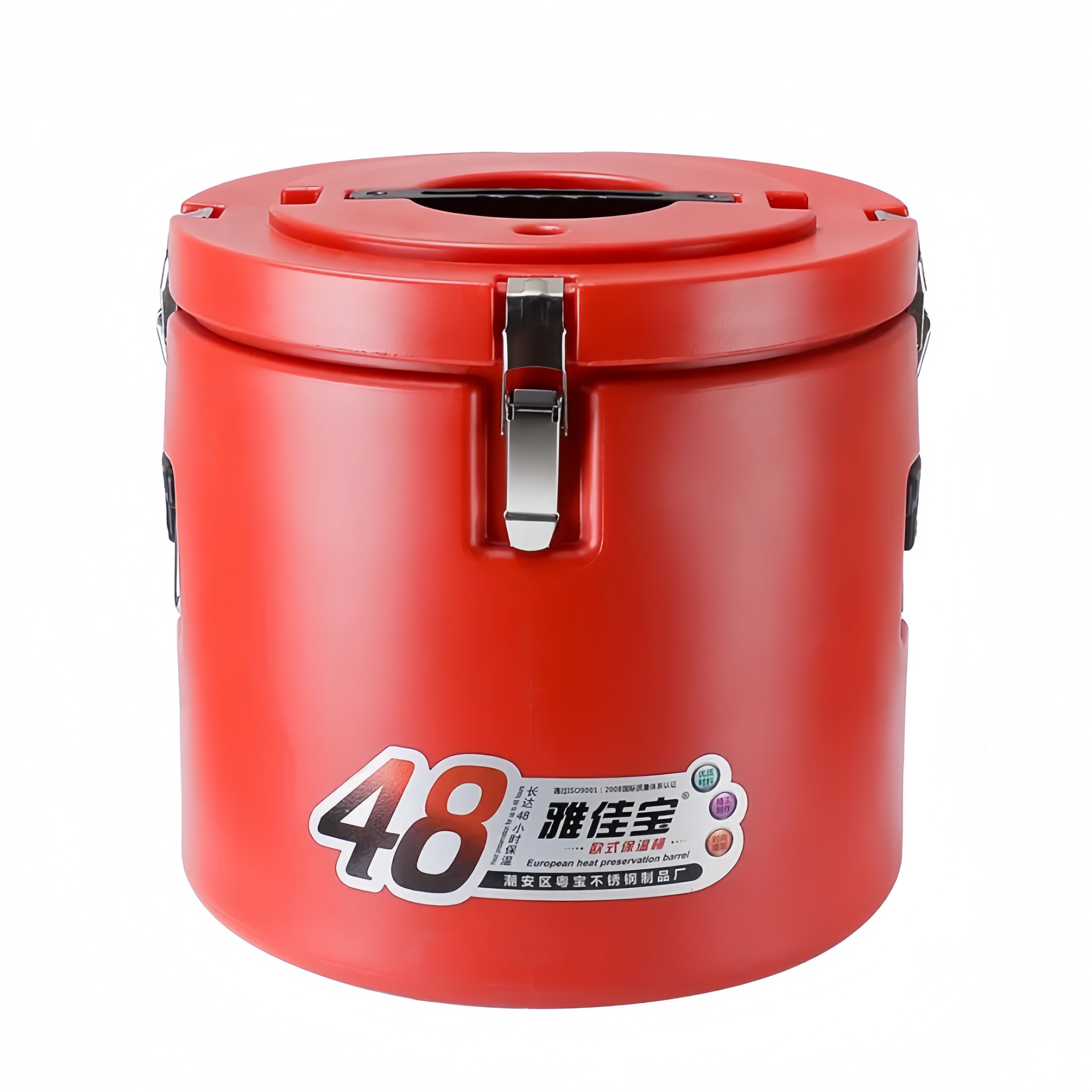 Solent Plastics 60 Litre Storage Box With Lid (3 Pack) - Stackable, Clip-On Lid, 590x395x355mm