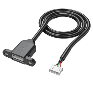 สายแปลง USB ตัวเมีย เป็น Dupont PH XH MX1.25 พร้อมหัวต่อแบบ Ear Connector ความยาว 30 ซม. 50 ซม. 1 ม. - Product Image 1