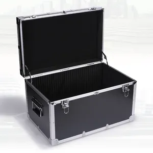 Aangepaste Veiligheid Beschermende Microfoon Aluminium Reizen Flightcase