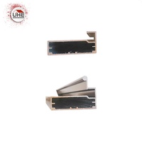 Offre Spéciale Personnalisé Longueur Couleur Porte Coulissante En Aluminium Alliage Cabinet Profil De Cadre Pour Porte En Verre