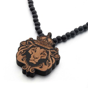 Collar de Cuentas de Madera Coloridas con Temática Africana, Collar con Colgante de Faraón de Egipto, Estilo <span class=keywords><strong>Hip</strong></span> <span class=keywords><strong>Hop</strong></span> - Product Image 5