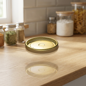Taiwan 4 Inch Recyclable <b>PET</b> Cake Tray Disposable round Dessert Decoration Tray for Food Packaging Embossed Printing - Product Image 2
