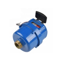 Compteur d'eau rotatif à piston volumétrique en laiton et cuivre bleu ISO4064 R160 Classe C