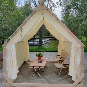 Dengfeng <span class=keywords><strong>Cabane</strong></span> en bois populaire pour le camping en plein air B & B Scenic Spot Hot Pot <span class=keywords><strong>Barbecue</strong></span> Restaurant Starry Sky Rainproof Single Oxford - Product Image 4