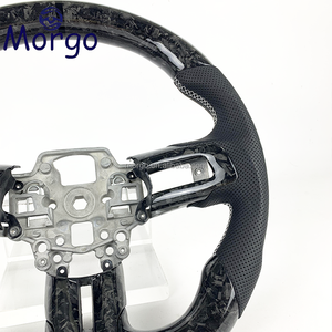 Accesorios Interiores para Automóviles <span class=keywords><strong>Ford</strong></span> Mustang GT <span class=keywords><strong>Shelby</strong></span> 2015-2023, Volante de Fibra de Carbono Forjado Personalizado para Mustang - Product Image 4
