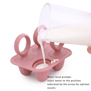 Cấp thực phẩm Silicone bé trái cây Feeder núm vú trẻ sơ sinh khay kem sữa mẹ Popsicle khuôn với gậy cho mọc răng cứu trợ - Product Image 3