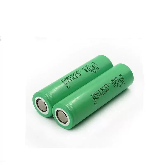 Sam INR18650-25R 3.6V 2500mAh Rechargeable Lithium-ion Battery Cell for Power Tools, E-bikes, Flashlights
