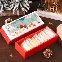 Boîtes personnalisées pour desserts, chocolats, biscuits, bonbons, emballages en papier avec inserts
