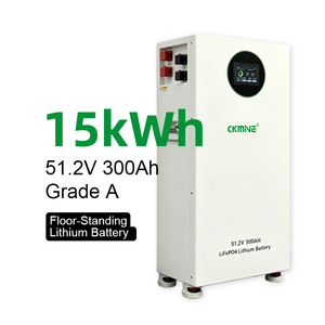 CKMINE 8000+ Cycles 15kWh 51.2V <b>48V</b> 300Ah Lithium <b>Battery</b> High Performance Vertical Storage BMS for Solar Energy System - Product Image 2