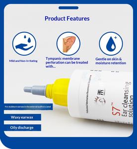 Solution de lavage auriculaire pour chiens, thérapie adjuvante antibactérienne en plastique à faible irritation, favorise la réparation cutanée <span class=keywords><strong>et</strong></span> la membrane tympanique - Product Image 3
