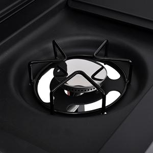 O pó de alta temperatura revestiu a grade fácil exterior do BBQ do propano do gás movente dos queimadores 4 + 1 com o fogão lateral do assado do queimador - Product Image 6