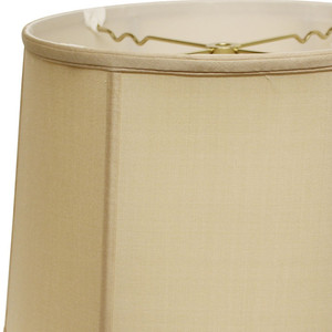HMS 13 \ "moderno antico intrinseco tamburo Pongee paralume in seta tessuto ecologico per la decorazione della casa - Product Image 2