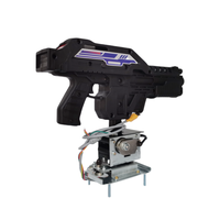 Machine d'arcade de jeu vidéo à jetons pour enfants modèle de pistolet de tir en bois en plastique en métal pour centres de jeux et enfants