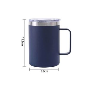 Mug de voyage isotherme design, tasses à café expresso personnalisées, qualité supérieure, anti-fuite, idéales pour le thé en acier inoxydable - Product Image 4