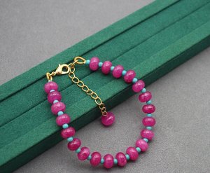 Venta al por mayor Venta caliente fina pulsera hecha a mano Colores Joyería elegante Pulseras de cuentas de moda para mujeres Femme - Product Image 2