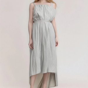Custom Women Clothes <strong>Linen</strong> Dresses Clothing Manufacturers Dresses Women Casual Maxi Sleeveless Dresses Ropa De Mujer Apparel - Product Image 1