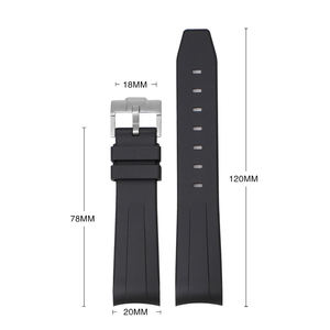 Nuevas <span class=keywords><strong>Correas</strong></span> de Reloj Deportivas Resistentes al Agua <span class=keywords><strong>para</strong></span> Buceo, <span class=keywords><strong>Correas</strong></span> de Goma con Extremo Curvo de 20 mm <span class=keywords><strong>para</strong></span> Rolex, Correa de Reloj <span class=keywords><strong>para</strong></span> <span class=keywords><strong>Omega</strong></span> X <span class=keywords><strong>Swatch</strong></span> MoonSwatch - Product Image 6