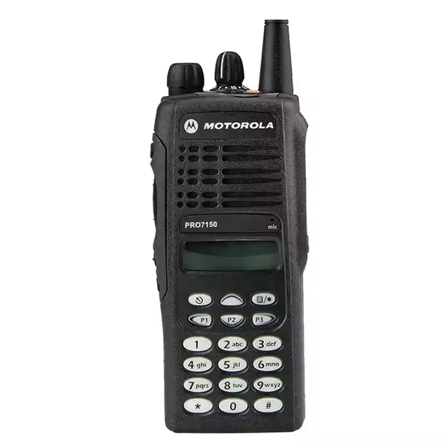 Wholesale Original for MOTOROLA PRO7150 GP380 HT1250 Walkie Talkie Two-way Radio 128 Channel 50KM UHF_VHF Walkie-talkie