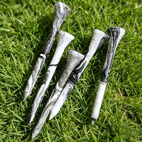 Tees de golf en bois peints sur mesure |   Tees et piquets de golf en bois colorés OEM |   Accessoires de golf personnalisés