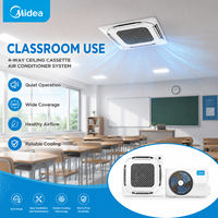 Climatiseur Cassette Commercial Midea 4 Voies 12000-55000 BTU Refroidissement Chauffage Split AC