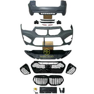 Kit de carrocería de mejora para parachoques de coche, superventas, adecuado para BMW, BMW X1, actualizaciones de modelos F18, F20, <span class=keywords><strong>nuevo</strong></span> <span class=keywords><strong>M3</strong></span>, faros delanteros y traseros. - Product Image 3