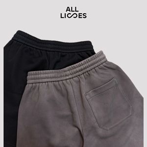 กางเกงขาสั้นผ้าแคนวาส All Lies สำหรับทุกเพศ ผ้าฝ้ายผสมไมโครอีลาสติก ระบายอากาศได้ดี เอวกลาง มีเชือกผูก ใส่สบาย เหมาะสำหรับทำงาน ฤดูใบไม้ผลิ 2026 - Product Image 3