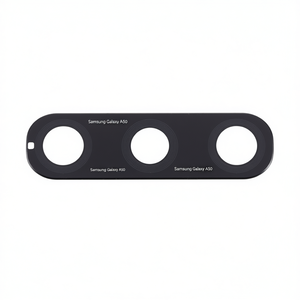 Objectif d'appareil photo de remplacement noir à 3 trous pour Samsung Galaxy A50 (modèle A505F) – Pièce de réparation - Product Image 2