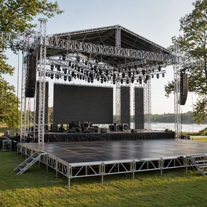 Customized Assembly Modular Design Concert <b>Stage</b> Aluminum Material <b>Stage</b> <b>Platform</b> for Outdoor Events - Product Image 6