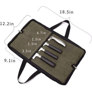 Muestra gratuita, bolsa de herramientas de cocina portátil personalizada al por mayor, bolsa organizadora impermeable para herramientas de viaje, bolsa para cuchillos. - Product Image 1