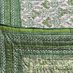 Rajasthani Print Best Handmade Premium Design Best Hot <b>Sale</b> Quality Cotton <b>Quilted</b> Bedspread Set Lightweight Embroidery Printed - Product Image 1