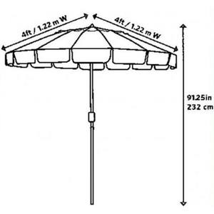 Supporto personalizzato per parti di sabbia ombrellone <span class=keywords><strong>Vintage</strong></span> resistente al vento - Product Image 5