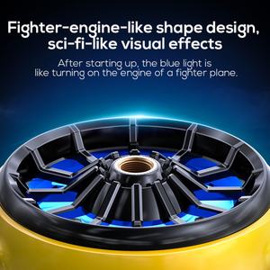 MEMO DLA6 Live Sreaming Mobile Phone <b>Cooler</b> Clip Mobile Cooling <b>Fan</b> for Gaming - Product Image 5