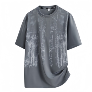 T-shirt imprimé Bapees tendance pour homme, version haute qualité 1:1, motif lettres, collection 2026 - Product Image 1
