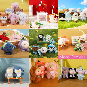 Wholesale Promotional Gifts Bag Charms Small Design Kawaii Soft Mini Plush <strong>Toy</strong> Cute Custom Plush Keychain - Product Image 5