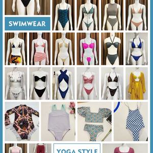 Traje de Baño de Dos Piezas con Estampado Tropical Personalizado, Traje de Baño para Parejas, Bikini para Mujer en Venta - Product Image 6