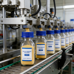 Cloreto de Polialumínio (PAC) Coagulante Aprovado pela NSF para Tratamento de Água Potável 30% Pureza Bluwat Aditivos de Petróleo Produtos Químicos para Papel - Product Image 3