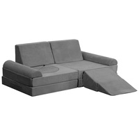 Blocs de jeu en mousse pour enfants, canapé modulaire en mousse pour grimper, canapé de jeu intérieur pour tout-petits, blocs de construction souples, ensemble de jeu château