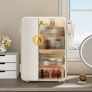 BERRY <span class=keywords><strong>AVE</strong></span> Organizador de Cosméticos de Plástico Transparente Estuche de Exhibición para Cosméticos Soportes para Maquillaje Organizador de Maquillaje Soporte para Productos de Cuidado de la Piel BT-406 - Product Image 3