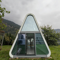 Capsule de camping de luxe moderne en acier préfabriqué, système intelligent, pour usage extérieur, hôtel, bureau, bâtiment – Marque Qianglin à montage rapide