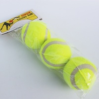 Jouet pour animaux de compagnie, balle de tennis en caoutchouc, micro-élasticité, balle interactive pour chien, balle d'entraînement, modèle CY2170-1, en stock, vente en gros