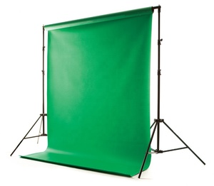 Rouleau de toile de <span class=keywords><strong>fond</strong></span> en vinyle mat <span class=keywords><strong>blanc</strong></span> pur Infinity, 2,72 x 6 m (9 x 20 pi), 510 g/m², avec barre de roulement en aluminium - Product Image 4