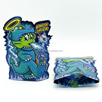 Nouveaux Sachets Mylar Anti-Odeur à Fermeture Éclair, 1g, 7g, pour Emballage de Biscuits, Personnalisés, Exotiques, 3.5 Sachets