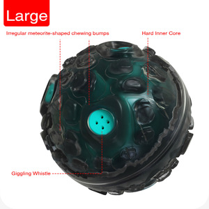 <b>Interactive</b> Plastic Dog Ball <b>Toy</b> with Treat Dispensing Feature Size L and M for Dogs - Product Image 3