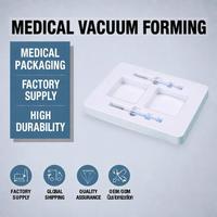 Bandeja de Plástico Personalizada para Blíster, Envase de Medicamentos de PP, Envase de Jeringas Termoformado al Vacío