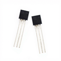Capteur de température numérique DS18B20 DS18B20+ TO-92 1-Wire pour systèmes CVC, environnementaux et IoT