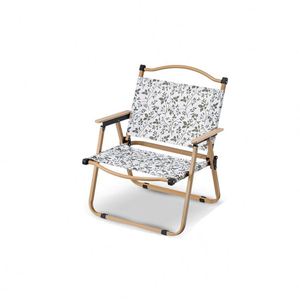 Chaise de camping pliable portable, robuste, utilisée pour les activités, les pique-niques, les parcs, le jardinage. - Product Image 1